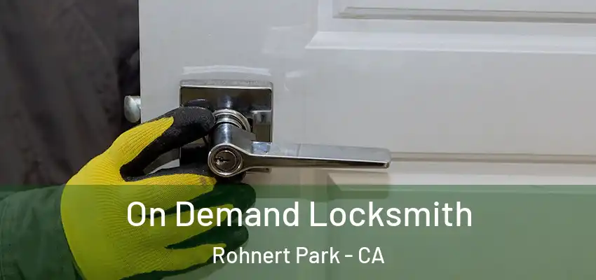  On Demand Locksmith Rohnert Park - CA